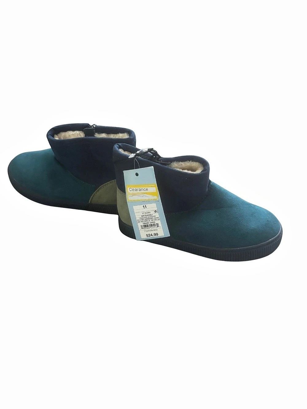 Cat&jack Ankle Boots in Blue & Gray US 11 NWT